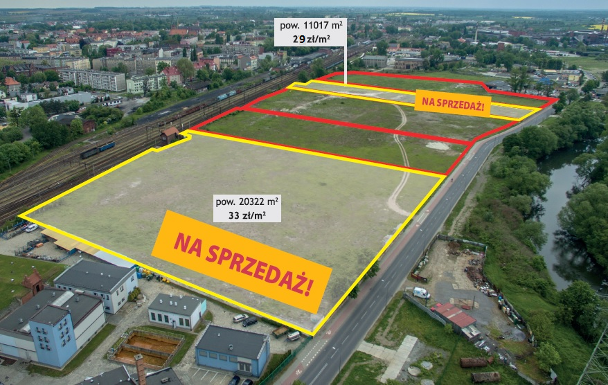 mapa terenu przy ul. 1 Maja mapa