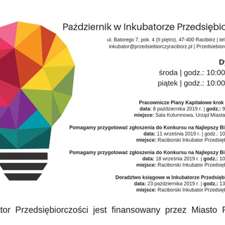 Październik w Inkubatorze Przedsiębiorczości