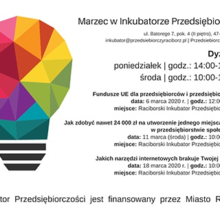Marzec w Inkubatorze Przedsiębiorczości!