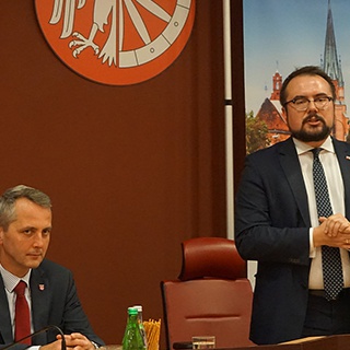 Wiceminister Paweł Jabłoński spotkał się z przedsiębiorcami